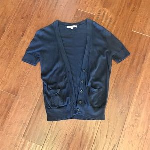 Ann Taylor Loft Navy Blue Cardigan Size Medium